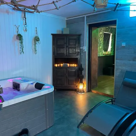 منزل ريفي Casawellness Amethyste Ou Jaspe Ocean Avec Jacuzzi Interieur