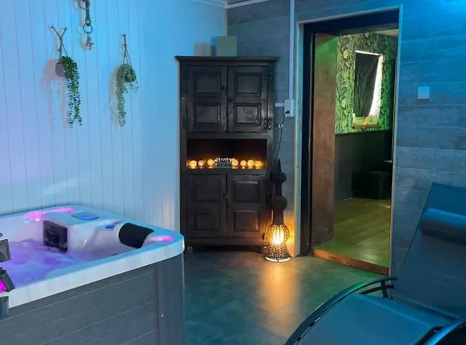 컨트리하우스 Casawellness Amethyste Ou Jaspe Ocean Avec Jacuzzi Interieur